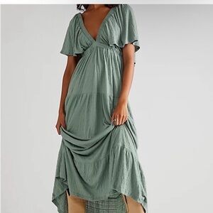 La La maxi dress free people
